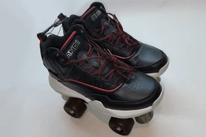 Custom 4 Wheel Roller Shoe Skates Mens Size 12 Black - Picture 1 of 2