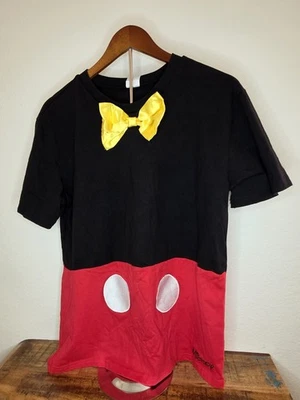 Mickey and Friends Mickey Mouse Shirt w/Yellow Bowtie Medium Halloween Costume - Image 1 of 4
