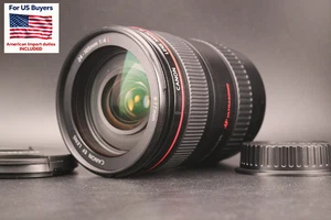 🎬 [MINT- w/Hood] Canon EF 24-105mm f/4L IS USM AF Macro Zoom Lens From JAPAN - Picture 1 of 18