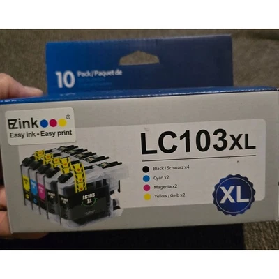 2 boxes of 10PK EZInk LC103XL new replacement for Brother - Image 1 of 4