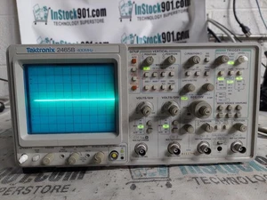 Tektronix 2465B 400MHz 4 channel Oscilloscope - Bild 1 von 8
