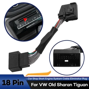 Car Start Stop System Delete Plug Eliminator Gerätkabel für VW NEW Tiguan Sharan - Foto 1 di 6