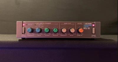 Boss RCL-10 Micro Rack Series Compressor Limiter Gate 1980s Half-Rack Effects FX - Image 1 of 2
