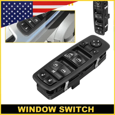 Interruptor de puerta eléctrico de ventana maestra para Dodge Nitro 2007 2008 2009 2010 2011 reemplazo Foto 1 de 4