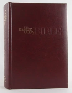 KJV Master Study Bible Bonded Leather Indexed Fore Edge 2001 Cornerstone Bible - Picture 1 of 10