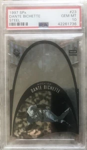 1997 SPx Steel #23 Dante Bichette PSA 10 Gem Mint - Picture 1 of 1
