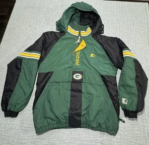 Vintage 90s Green Bay Packers NFL Pro Line Starter Jacket Size XL Embroidered - Picture 1 of 13