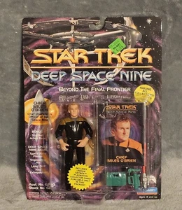 Star Trek Deep Space Modellino Nine Chief Miles OBrien 1993 Playmates - Foto 1 di 2