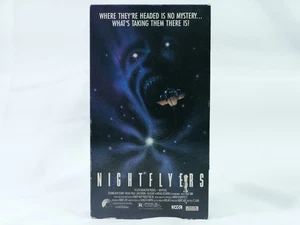 Nightflyers 1987 VHS Michael Des Barres George R R Martin Sci-Fi Horror Ex Cond - Picture 1 of 3