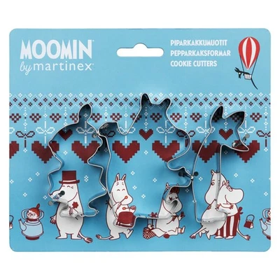 Martinex Moomin Winter Cookie Ausstechformen 3er -set ©Moomin Characters - Bild 1 von 3