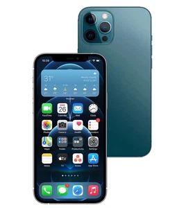 Apple iPhone 12 Pro Max - 128GB - Pacific Blue (Unlocked) - Photo 1 sur 7