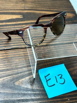 Gafas de sol Ray-Ban Meteor RB2168 1253/U0 unisex pulidas a rayas rosa beige Foto 1 de 4