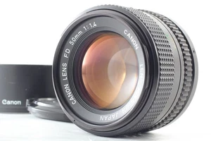 [Exc+5 w/HOOD]  Canon New FD NFD 50mm F1.4 Standard Lens FD Mount From JAPAN - Bild 1 von 8