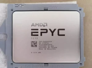 AMD EPYC 7C13 SP3 2.00GHz 64C/128T 256MB 280W CPU Processor Unlocked - Afbeelding 1 van 1