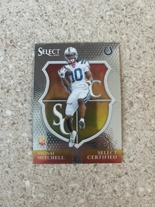 2024 SELECT FOOTBALL ADONAI MITCHELL ROOKIE SELECT CERTIFIED COLTS - Picture 1 of 2