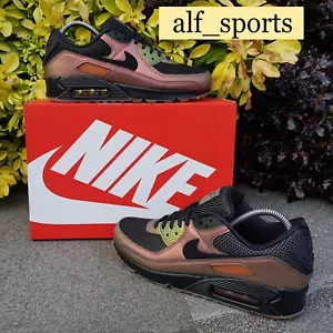 ❤ Scarpe da ginnastica Nike ® Air Max 90 "Metallic Copper" nuove con etichette e originali taglia UK 8 EU 42,5 - Foto 1 di 18
