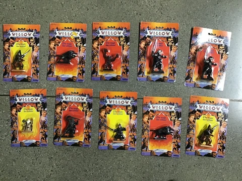 1988 TONKA WILLOW HIGH ALDWIN  Kael Sorsha Airk Troll Death Dog Nockmaar Figures Cover