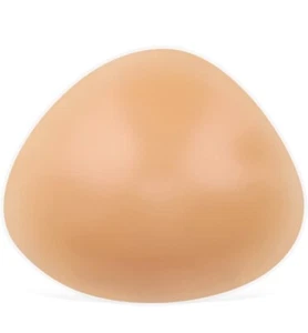 Triangle Silicone Breast Form Mastectomy Prosthesis Concave Bra Inserts 1 Pieces - Picture 1 of 10