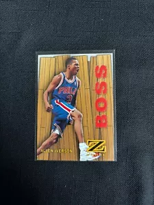 1997-98 Z FORCE BOSS ALLEN IVERSON! #8of20/B! NMMT/MINT! - Picture 1 of 2