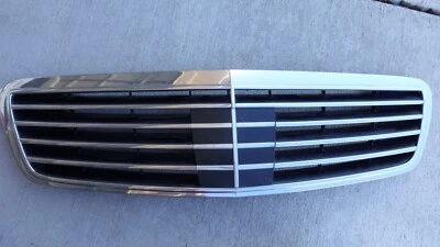 Mercedes W220 S500 S600 2002 capó parrilla central radar distronic OEM Foto 1 de 4