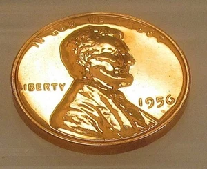 1956 PP Weizen Cent " ROT ORIGINAL " #602 ~ 7 - Bild 1 von 2