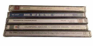 Classical Brass 5 CD lot-Canadian Brass, London Brass Etc NEW SEALED - Picture 1 of 4