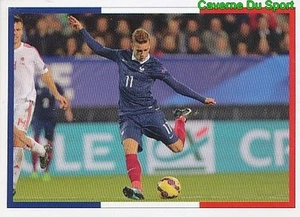 079 ANTOINE GRIEZMANN ATLETICO MADRID STICKER EURO 2016 FIERS ETRE BLEUS PANINI - Picture 1 of 1