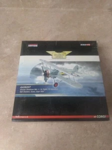 CORGI AA36207 Gloster Gladiator MK.1 - Vuelo 'A', Escuadrón 73, Septiembre 1937 (Nuevo) - Imagen 1 de 4