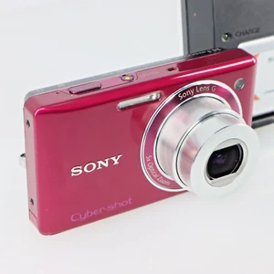 [ Mint ] Sony Cyber-Shot DSC-W380 Rose 14.1 Mp 5.0x Zoom Numérique Caméra De - Photo 1 sur 22