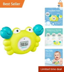 BPA-Free Baby Bath Thermometer - Quick LED Alerts for Safe Water Temperature - Picture 1 of 11