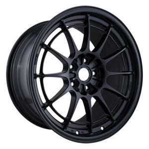 Enkei NT03+M 18x9.5 5x114.3 40mm Offset 72.6mm Bore Black Wheel for G35/350Z - Picture 1 of 2