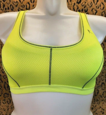 Женский ярко-желтый спортивный бюстгальтер Danskin Now размер XL - Изображение 1 из 4