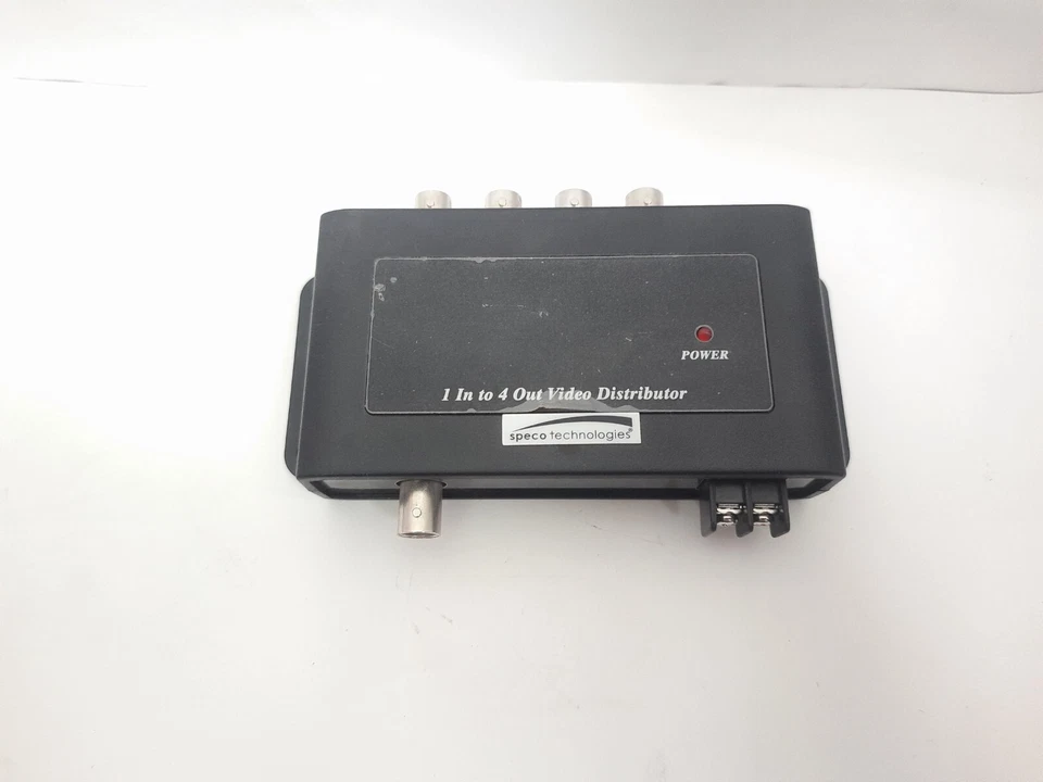 SPECO TECHNOLOGIES VIDDIST 1 Input to4 Output Video Distribution Amplifier 2 pcs - Image 1 of 4