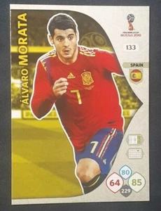 2018 Panini Adrenalyn XL 133 Alvaro Morata Spain from Brazil Just ripped - Bild 1 von 3