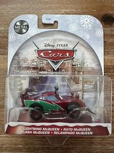 DISNEY PIXAR CARS WINTERTIME CRUISERS LIGHTNING MCQUEEN 2021 METAL LMQ CHRISTMAS - Picture 1 of 1