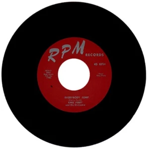 KING PERRY "EVERYBODY JUMP c/w WELCOME HOME BABY" 1953 R&B - Picture 1 of 2