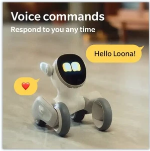 Loona ChatGpt AI Robot para Niños Juguetes Electrónico Loona Inteligente Mascota Robot Perro Reino Unido - Imagen 1 de 15