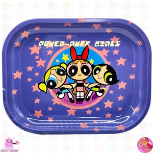 Bandeja de Metal Multiusos 14x18cm Baratijas Cristales Regalo Púrpura Power Girls Lindo Regalo - Imagen 1 de 4