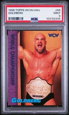 Topps WCW/nWo #68 Goldberg 1998 - PSA 9 Foto 1 de 2
