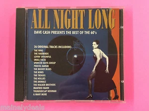 All Night Long Dave Cash Presents The Best of the 60's Music CD - Picture 1 of 1