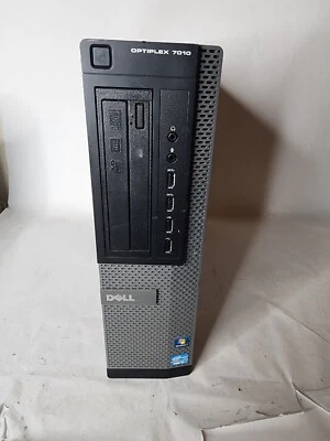 Dell Optiplex 7010 DT Intel Core i5-3550 3.3GHz 500GB SSD 16GB RAM Win 10 Pro - Image 1 of 4