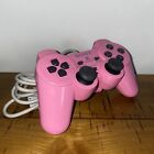 Różowy kontroler PS2 - Oficjalny oryginalny gamepad Sony PlayStation 2 - różowy