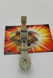Bakugan Battle Brawlers Gray Haos Clawsaurus - 740g SOLO FIGURA - Foto 1 di 7