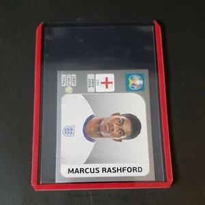 Marcus Rashford England Euro 2020 Tournament Edition Pearl Swiss Panini Sticker - Picture 1 of 6