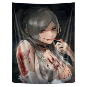 Sexys Poster Anime Girl Bloody Mary Cute Figure Posters Anime Tapestry Goth - Picture 1 of 6