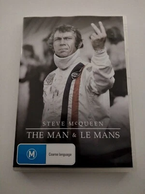 Steve McQueen The Man & Le Mans DVD Documentary Movie Car Racing Region 4 PAL - Image 1 of 4
