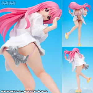 Kurushima - MOMO and DOSUKE Kitten - Pink Ver. - Complete Figure - NEW - Picture 1 of 12
