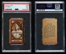 1912 Imperial International League Tobacco C46 Ducky Holmes #60 PSA 3.5