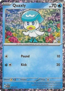 Pokemon Card - McDonald's 2023 - 003/015 - Holo - Quaxly - Picture 1 of 1