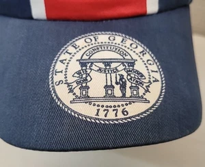 Vintage State of Georgia Gone Not Forgetten Snapback Hat Cap - Picture 1 of 8